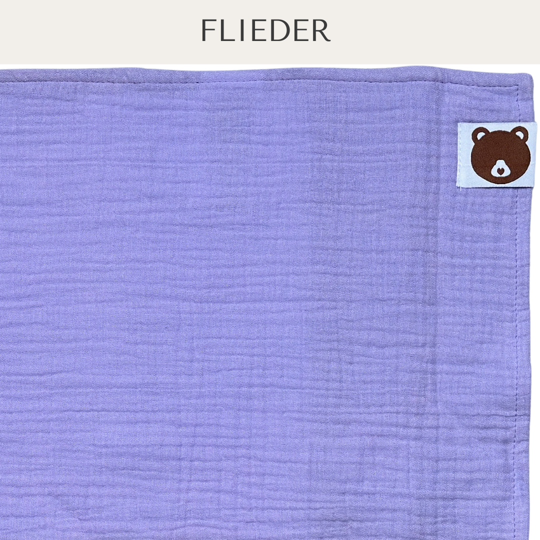 Umweltfreundliches Babykissen + Bio-Musselin Kissenbezug | Bestseller-Set