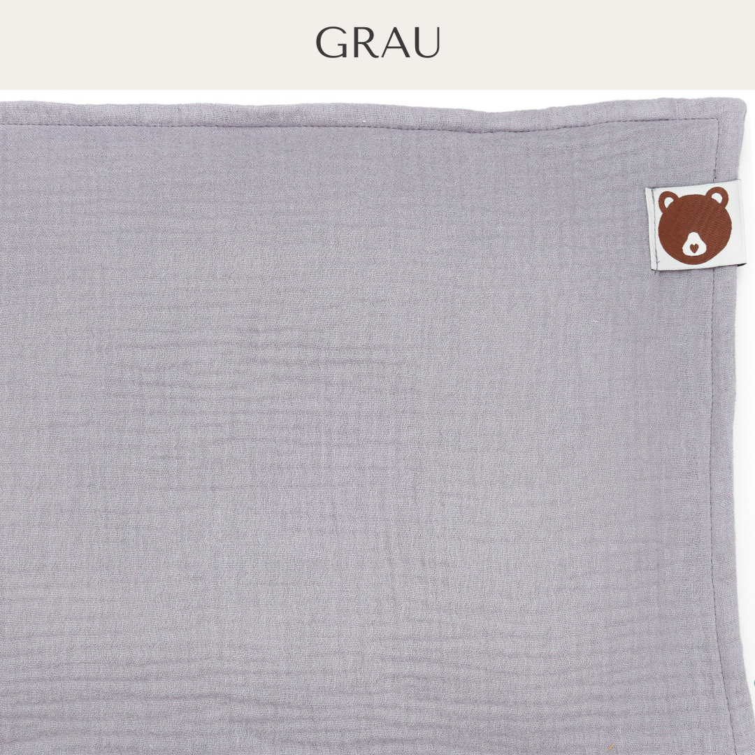 Umweltfreundliches Babykissen + Bio-Musselin Kissenbezug | Bestseller-Set